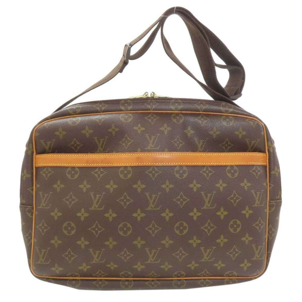 LOUIS VUITTON Authentic Brown Monogram Canvas Shoulder Bag